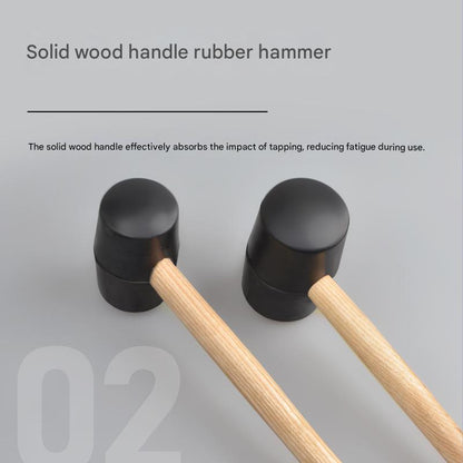 Wooden Handle Rubber Hammer木柄橡胶锤HT00190003