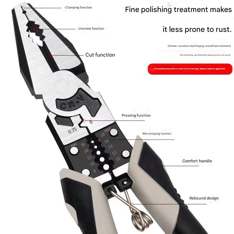 Wire cutters, needle-nose pliers, diagonal pliers (HT00030011)