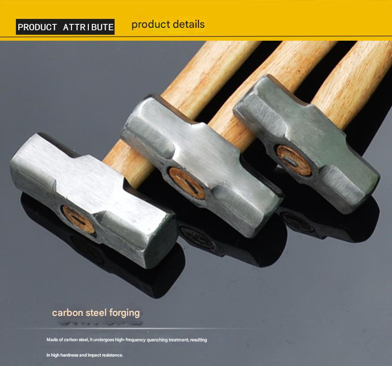 Wooden Handle Octagonal Hammer木柄八角锤HT00200001