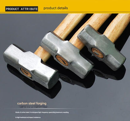Wooden Handle Octagonal Hammer木柄八角锤HT00200001