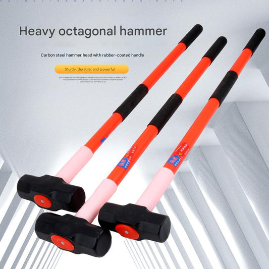 Heavy-duty soft-handled octagonal hammer重型软柄八角锤HT000200003