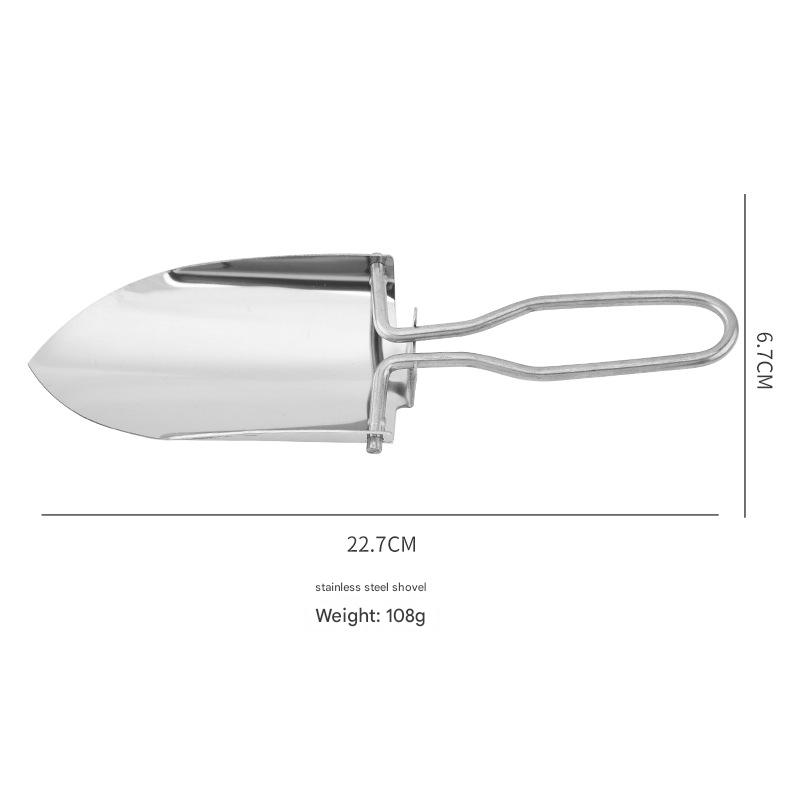 Stainless steel folding shovel不锈钢折叠铲HT00360002