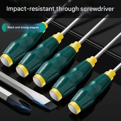 One-piece through-hole chrome vanadium steel screwdriver HT00010005
