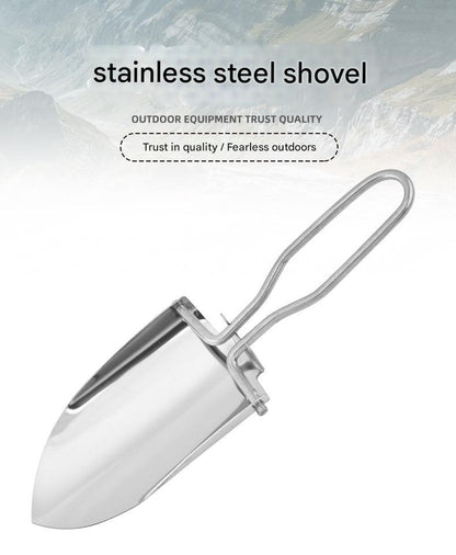 Stainless steel folding shovel不锈钢折叠铲HT00360002