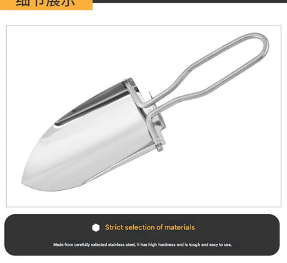 Stainless steel folding shovel不锈钢折叠铲HT00360002